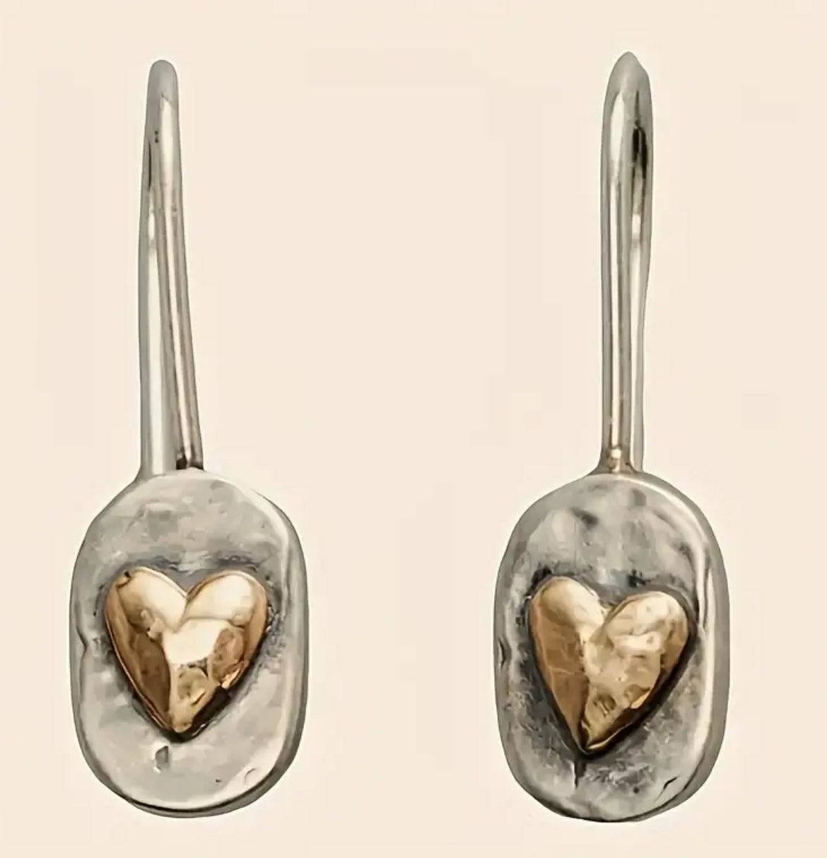Caravanas artesanales corazón
