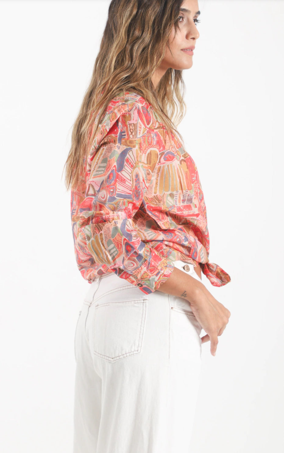 Camisa fina verano total