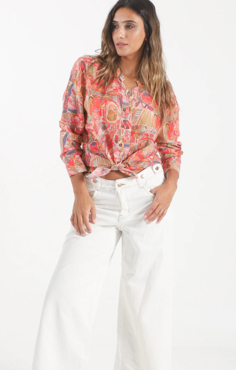 Camisa fina verano total