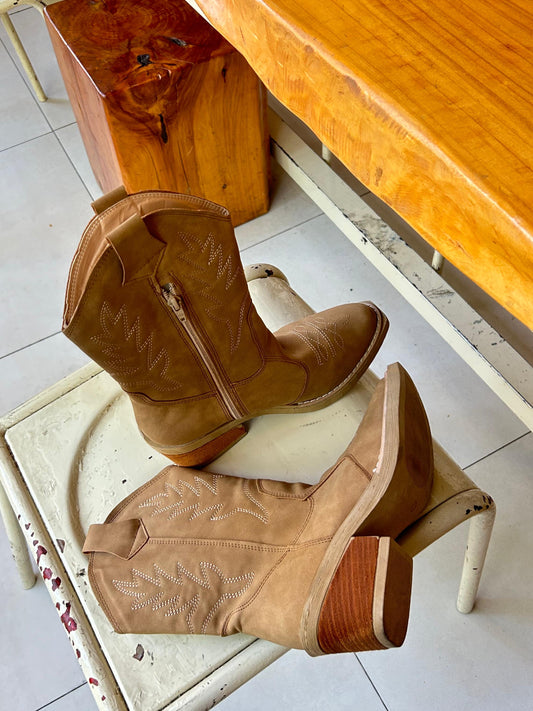 Bota texana caña media