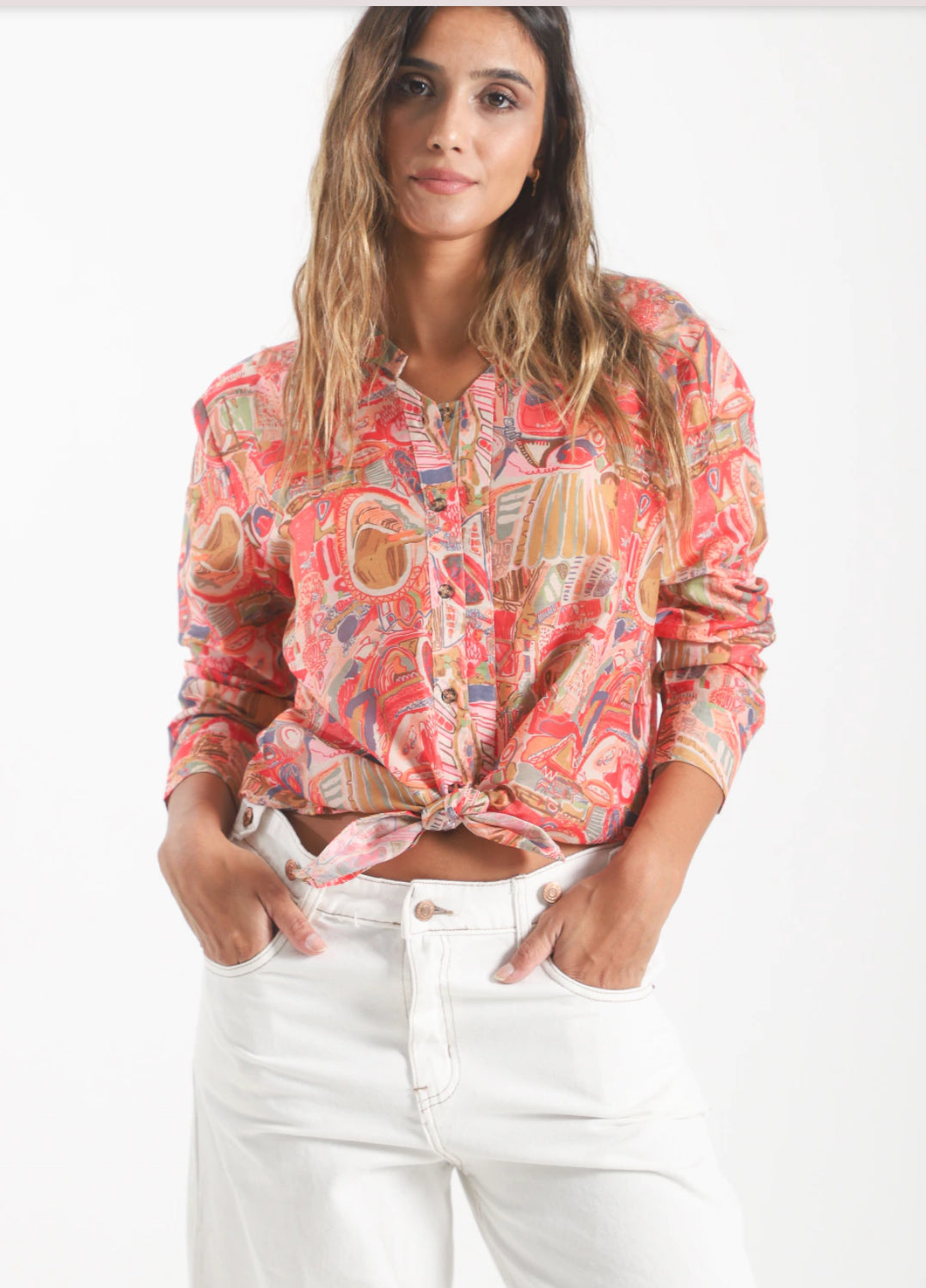 Camisa fina verano total